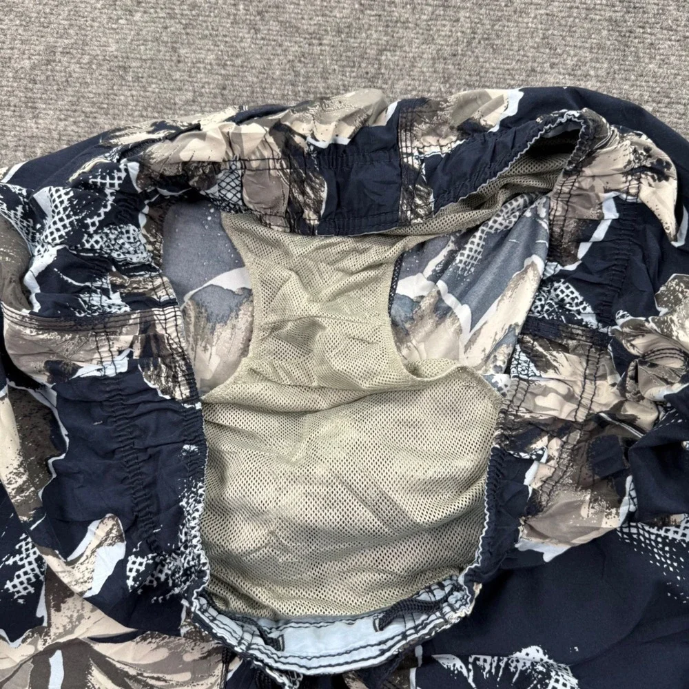 Arizona Swim Trunks XXL Black Floral Cargo Board Shorts Men's